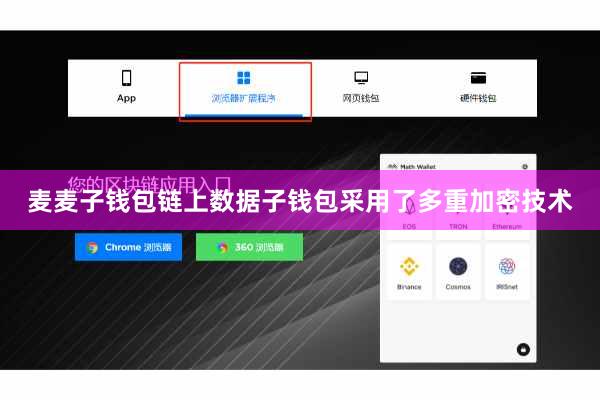 麦麦子钱包链上数据子钱包采用了多重加密技术