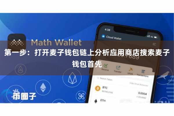 第一步：打开麦子钱包链上分析应用商店搜索麦子钱包首先