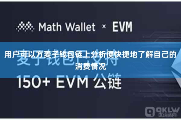 用户可以方麦子钱包链上分析便快捷地了解自己的消费情况